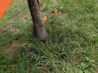 Подруга w&sol; величезний цицьки taylee дерево отримує tag teamed по тато & його chap з великий пеніс