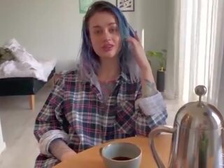 Tineri nevasta de casa iubește dimineata murdar video - sperma în mea coffee